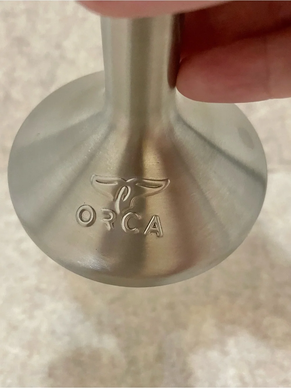 Orca Martini Glass, Stainless Steel - 8 oz